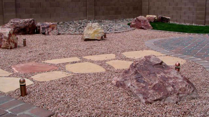 Decorative Rock Project By Man Of The Soil