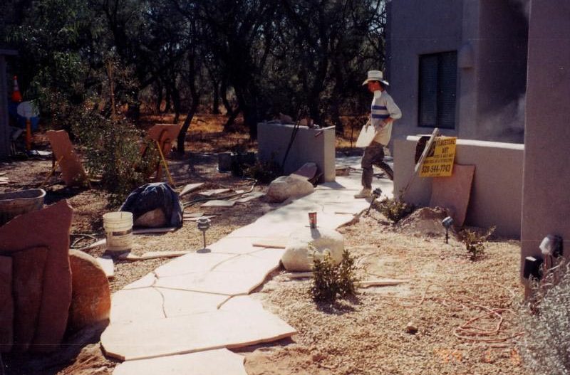 Man of the Soil crew at work